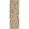 Ekena Millwork Rustic Two Equal Panel Flat Panel Pecky Cypress Faux Wood Shutters, 18"W x 76"H SHUFP18X76PCPR - alternate 7